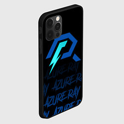 Чехол для iPhone 12 Pro Azure ray, цвет: 3D-черный — фото 2