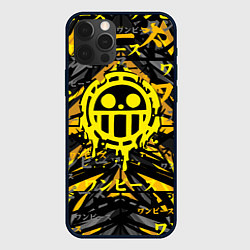 Чехол для iPhone 12 Pro One Piece Trafalgar symbol, цвет: 3D-черный