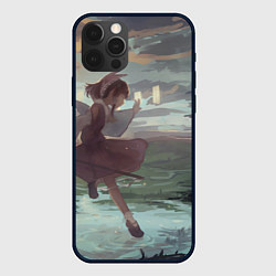 Чехол iPhone 12 Pro Touhou Project Мико Рейму