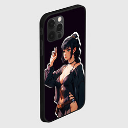 Чехол для iPhone 12 Pro Шэдоухарт - Baldurs Gate 3, цвет: 3D-черный — фото 2