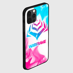 Чехол для iPhone 12 Pro Warframe neon gradient style, цвет: 3D-черный — фото 2