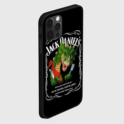 Чехол для iPhone 12 Pro Джек Дэниэлс - 2024, цвет: 3D-черный — фото 2