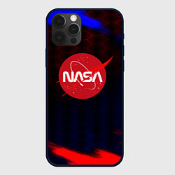 Чехол для iPhone 12 Pro Nasa star, цвет: 3D-черный