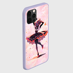 Чехол для iPhone 12 Pro Балерина в Хэллоуин, цвет: 3D-светло-сиреневый — фото 2