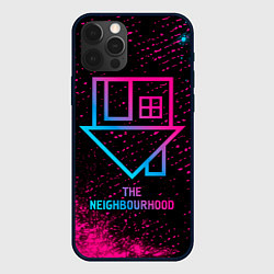 Чехол для iPhone 12 Pro The Neighbourhood - neon gradient, цвет: 3D-черный