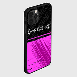 Чехол для iPhone 12 Pro Evanescence rock legends посередине, цвет: 3D-черный — фото 2