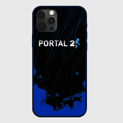 Чехол для iPhone 12 Pro Portal games, цвет: 3D-черный