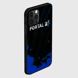 Чехол для iPhone 12 Pro Portal games, цвет: 3D-черный — фото 2