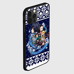 Чехол для iPhone 12 Pro Demon slayer sweater, цвет: 3D-черный — фото 2