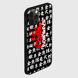 Чехол для iPhone 12 Pro Samurai japan symbol, цвет: 3D-черный — фото 2