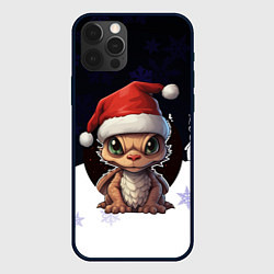 Чехол для iPhone 12 Pro Новогодний символ 2024, цвет: 3D-черный