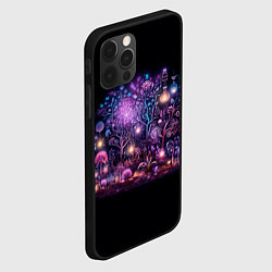 Чехол для iPhone 12 Pro Neon in room, цвет: 3D-черный — фото 2