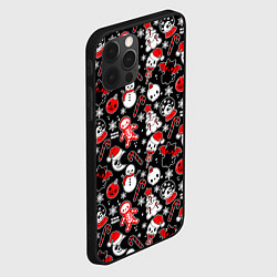 Чехол для iPhone 12 Pro Кавайные чудаки, цвет: 3D-черный — фото 2