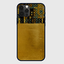 Чехол iPhone 12 Pro Стёжка: золото Климта
