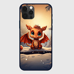 Чехол iPhone 12 Pro Тайный повелитель елок дракон