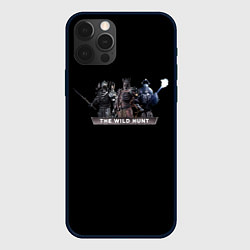 Чехол для iPhone 12 Pro The Witcher CD Projekt, цвет: 3D-черный