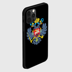 Чехол для iPhone 12 Pro Имперская символика России, цвет: 3D-черный — фото 2