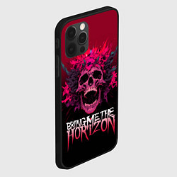Чехол для iPhone 12 Pro Bring Me the Horizon - rock band, цвет: 3D-черный — фото 2