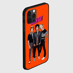 Чехол для iPhone 12 Pro Green Day trio, цвет: 3D-черный — фото 2