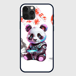 Чехол для iPhone 12 Pro Funny panda - China, цвет: 3D-черный