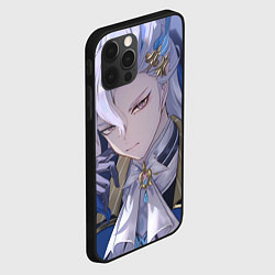 Чехол для iPhone 12 Pro Genshin Impact Neuvillette, цвет: 3D-черный — фото 2