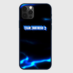 Чехол для iPhone 12 Pro Team Fortress storm electo, цвет: 3D-черный