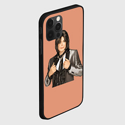 Чехол для iPhone 12 Pro Michael Jackson MJ, цвет: 3D-черный — фото 2