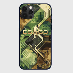 Чехол для iPhone 12 Pro Counter Strike go - pattern, цвет: 3D-черный