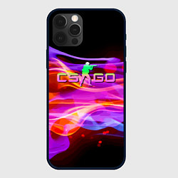 Чехол для iPhone 12 Pro Counter Strike - neon glow, цвет: 3D-черный