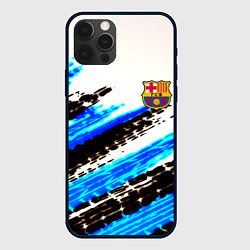 Чехол для iPhone 12 Pro Barcelona fc club, цвет: 3D-черный