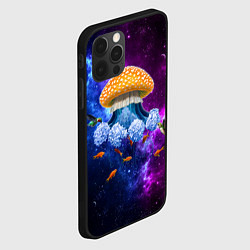 Чехол для iPhone 12 Pro Space mushroom, цвет: 3D-черный — фото 2