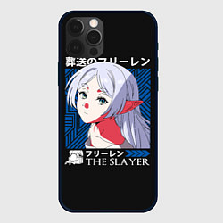 Чехол для iPhone 12 Pro Frieren the slayer, цвет: 3D-черный