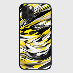 Чехол для iPhone 12 Pro Жизнерадостность, цвет: 3D-черный