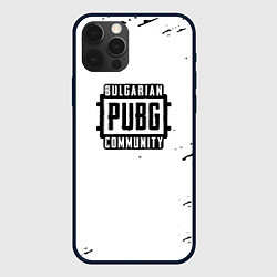 Чехол для iPhone 12 Pro Pubg текстура game, цвет: 3D-черный