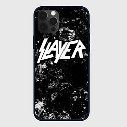 Чехол для iPhone 12 Pro Slayer black ice, цвет: 3D-черный