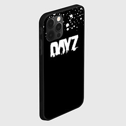 Чехол для iPhone 12 Pro DayZ крачки белые, цвет: 3D-черный — фото 2