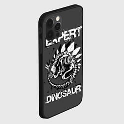 Чехол для iPhone 12 Pro Dinosaur expert, цвет: 3D-черный — фото 2