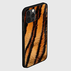 Чехол для iPhone 12 Pro Тигровая шкура, цвет: 3D-черный — фото 2