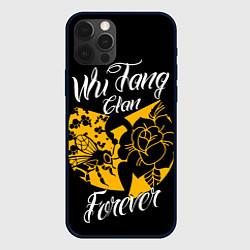 Чехол для iPhone 12 Pro Wu tang forever, цвет: 3D-черный