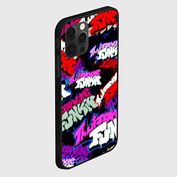 Чехол для iPhone 12 Pro Friday Night Funkin стикеры, цвет: 3D-черный — фото 2