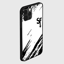 Чехол для iPhone 12 Pro Sally Face краски инди гейм, цвет: 3D-черный — фото 2