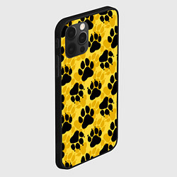 Чехол для iPhone 12 Pro Dogs paws, цвет: 3D-черный — фото 2