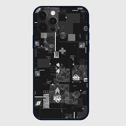 Чехол для iPhone 12 Pro Y2k aesthetics print, цвет: 3D-черный