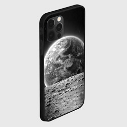 Чехол для iPhone 12 Pro Вид Земли со спутника, цвет: 3D-черный — фото 2
