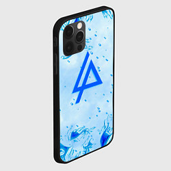 Чехол для iPhone 12 Pro Linkin park холодный огонь бренд, цвет: 3D-черный — фото 2
