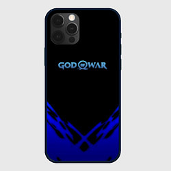 Чехол для iPhone 12 Pro God of War geometry steel, цвет: 3D-черный