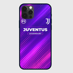 Чехол для iPhone 12 Pro Juventus legendary sport grunge, цвет: 3D-черный