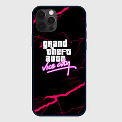 Чехол для iPhone 12 Pro GTA storm vice city, цвет: 3D-черный