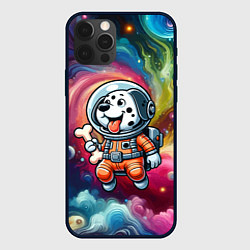 Чехол для iPhone 12 Pro Funny dalmatian puppy - ai art, цвет: 3D-черный