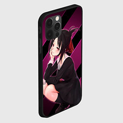 Чехол для iPhone 12 Pro Кагуя из Kaguya sama wa Kokurasetai, цвет: 3D-черный — фото 2